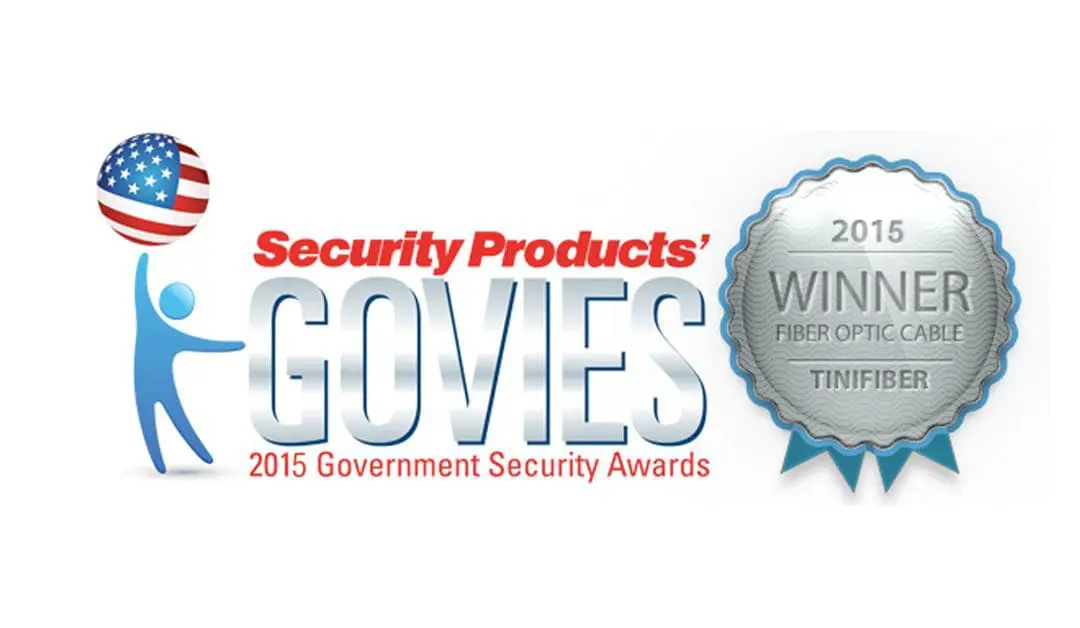 TiniFiber® Wins 2015 Platinum Level Govies Award ISC West Security Show