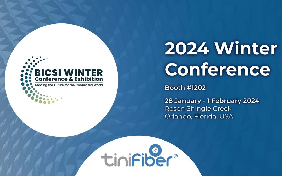 TiniFiber® to Showcase its Micro Armor Fiber™ Cable at BICSI Winter Conference 2024